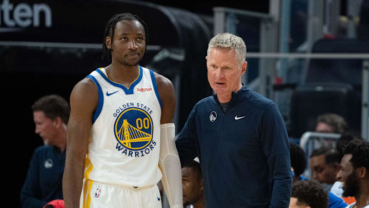 Steve Kerr addressed the Warriors’ situation with Jonathan Kuminga on Wednesday. 