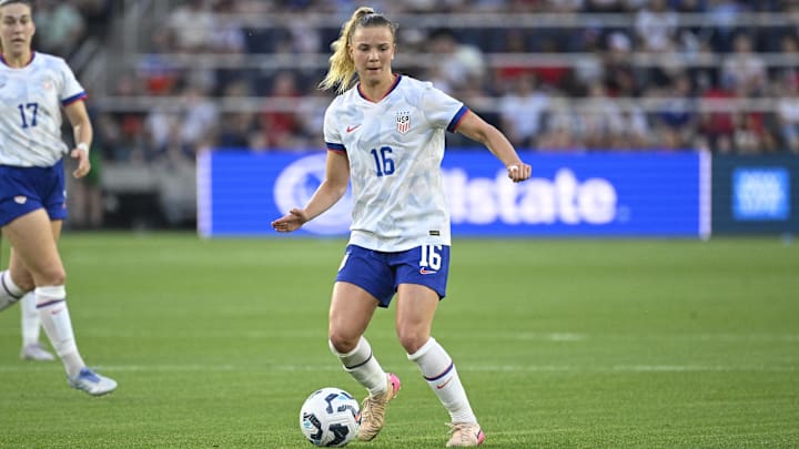 USWNT’s 19-year-old midfielder Claire Hutton was one of the young standouts for the U.S. women's national team in 2025.