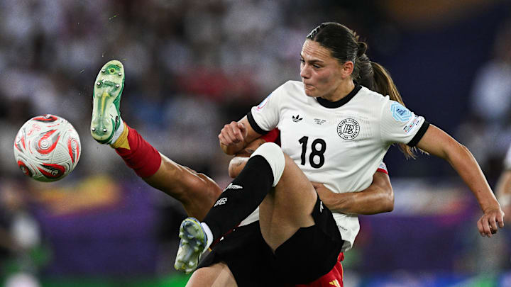 Giovanna Hoffmann hat sich verletzt