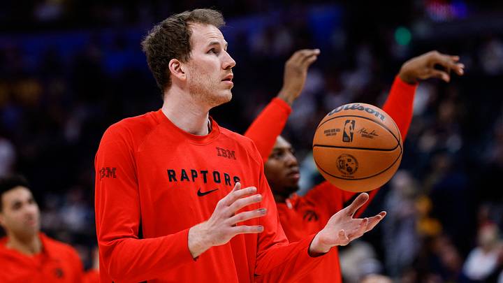 Mar 20, 2026; Denver, Colorado, USA; Toronto Raptors center Jakob Poeltl (19) before the game against the Denver Nuggets at Ball Arena. Mandatory Credit: Isaiah J. Downing-Imagn Images Mar 20, 2026; Denver, Colorado, USA; Toronto Raptors center Jakob Poeltl (19) before the game against the Denver Nuggets at Ball Arena. Mandatory Credit: Isaiah J. Downing-Imagn Images