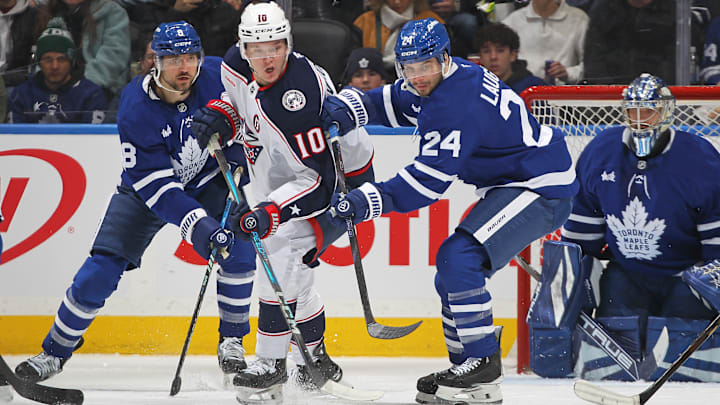 Columbus Blue Jackets v Toronto Maple Leafs