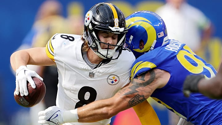 Pittsburgh Steelers v Los Angeles Rams, Michael Hoecht, Kenny Pickett