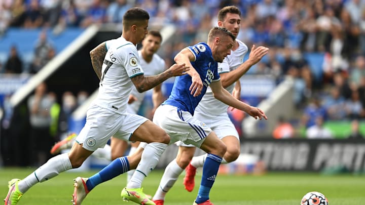 Manchester City e Leicester fazem um dos duelos mais aguardados | Leicester City v Manchester City - Premier League Manchester City e Leicester fazem um dos duelos mais aguardados | Leicester City v Manchester City - Premier League