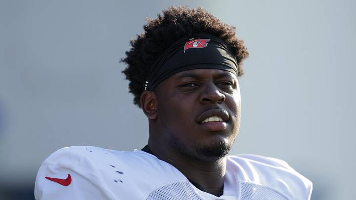 Tampa Bay Buccaneers defensive tackle Calijah Kancey. Tampa Bay Buccaneers defensive tackle Calijah Kancey.