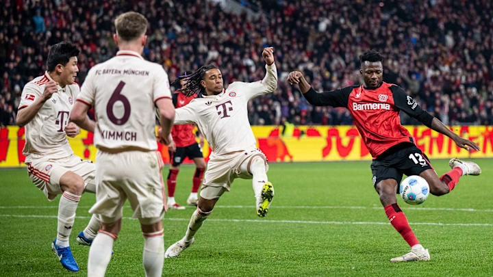 Bayer Leverkusen gegen Bayern München