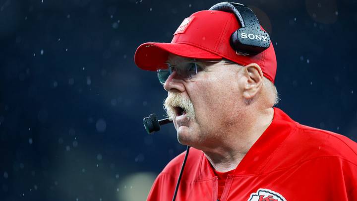 Aug 15, 2025; Seattle, Washington, USA; Kansas City Chiefs head coach Andy Reid stands on the sideline during the fourth quarter against the Seattle Seahawks at Lumen Field. Mandatory Credit: Joe Nicholson-Imagn Images Aug 15, 2025; Seattle, Washington, USA; Kansas City Chiefs head coach Andy Reid stands on the sideline during the fourth quarter against the Seattle Seahawks at Lumen Field. Mandatory Credit: Joe Nicholson-Imagn Images