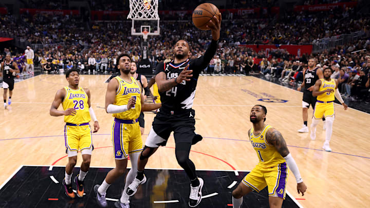 Rui Hachimura, Troy Brown, Norman Powell, D'Angelo Russell