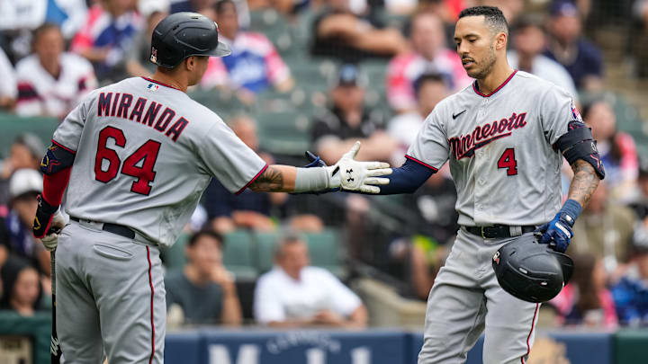 José Miranda y Carlos Correa son dos piezas llamadas a ser importantes para los Mellizos de Minnesota en la venidera campaña