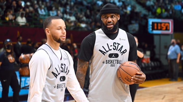 Stephen Curry y LeBron James estarán en el Juego de Estrellas de la NBA 2025