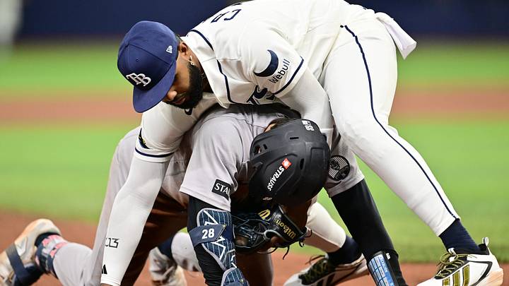 American League Division Series: New York Yankees v Tampa Bay Rays - Game One American League Division Series: New York Yankees v Tampa Bay Rays - Game One