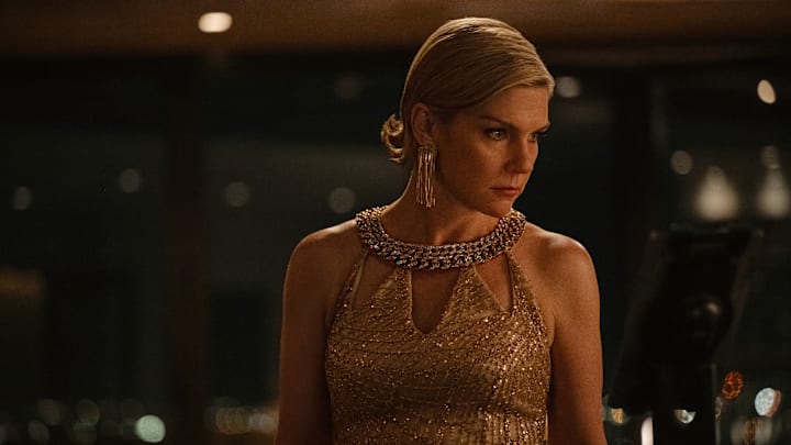 Rhea Seehorn in "Pluribus," now streaming on Apple TV.