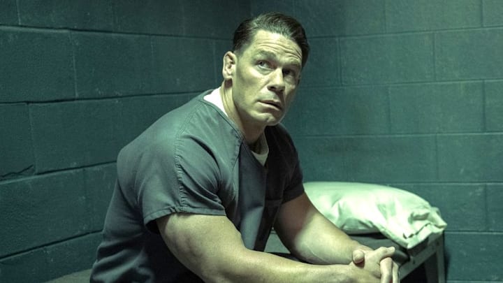 John Cena as Christopher Smith in Peacemaker season 2 episode 8. 