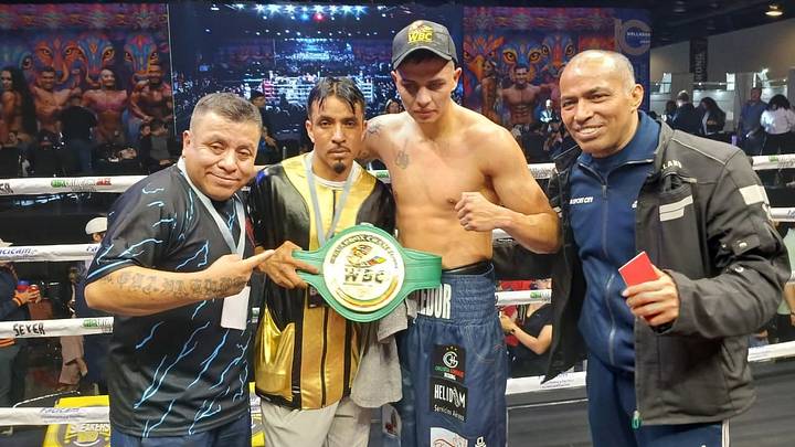 Jesús 'Demodelor' Estrada, campeón Fecarbox del CMB. Jesús 'Demodelor' Estrada, campeón Fecarbox del CMB.