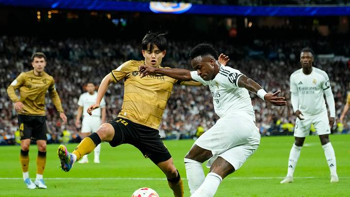 Vini Jr. is a rabona specialist. Vini Jr. is a rabona specialist.