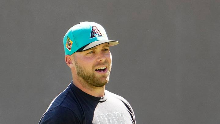 Arizona Diamondbacks pitcher Corbin Burnes during spring training at Salt River Fields on March 19, 2026, near Scottsdale. Arizona Diamondbacks pitcher Corbin Burnes during spring training at Salt River Fields on March 19, 2026, near Scottsdale.