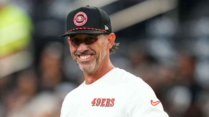 San Francisco 49ers head coach Kyle Shanahan
