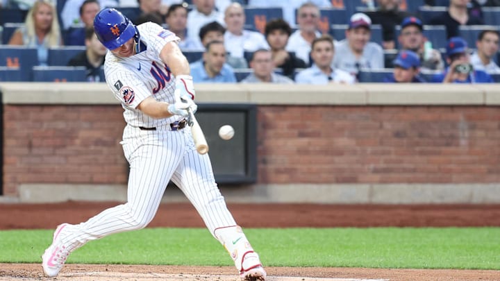 Pete Alonso is the New York Mets' all-time home run leader. Pete Alonso is the New York Mets' all-time home run leader.