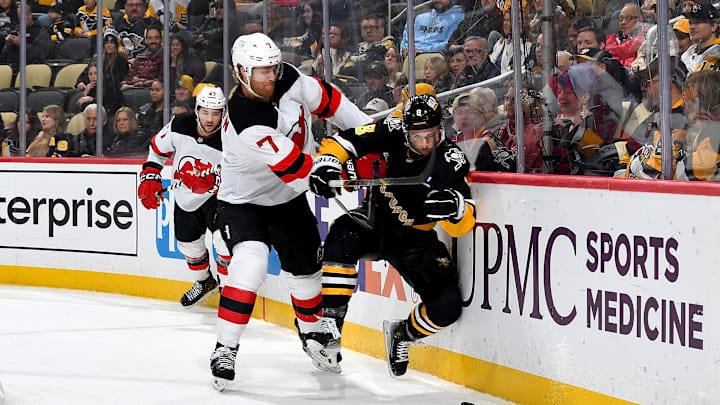 New Jersey Devils v Pittsburgh Penguins