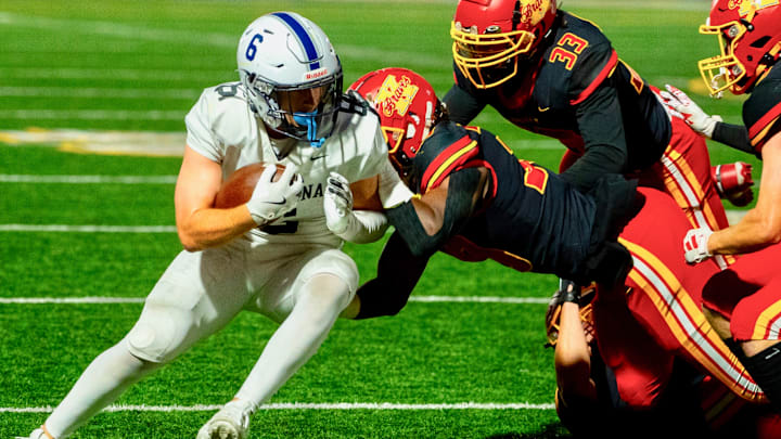 Chiawana's Braxton Feldmann rushed for a game-high 183 yards in Riverhawks' 44-0 win over Kamiakin on Thursday.