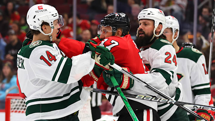 Minnesota Wild v Chicago Blackhawks