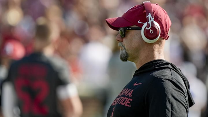 Alabama offensive coordinator Ryan Grubb