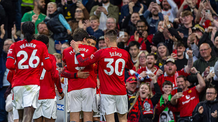 BRITAIN-MANCHESTER-FOOTBALL-PREMIER LEAGUE-MANCHESTER UNITED VS BRENTFORD