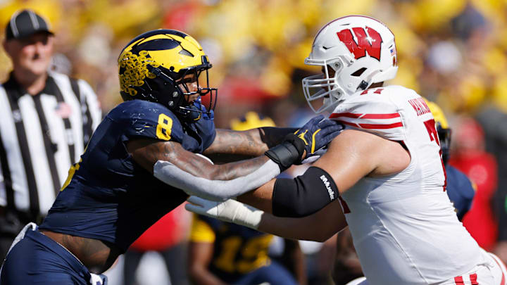 COLLEGE FOOTBALL: OCT 04 Wisconsin at Michigan COLLEGE FOOTBALL: OCT 04 Wisconsin at Michigan