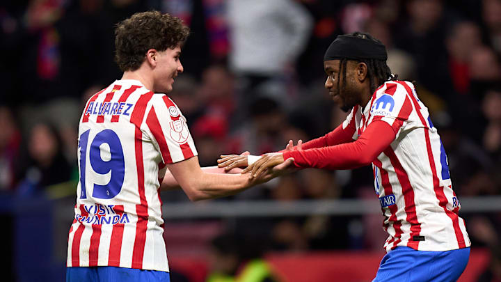 Julian Alvarez, Ademola Lookman, Atletico de Madrid - Copa Del Rey Julian Alvarez, Ademola Lookman, Atletico de Madrid - Copa Del Rey