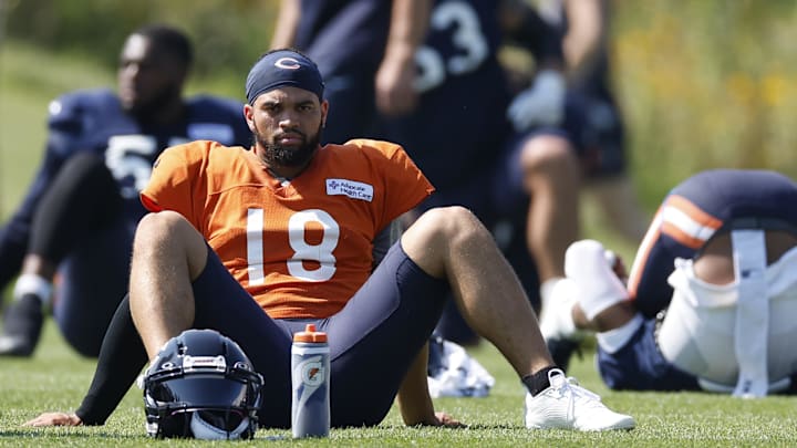 Chicago Bears quarterback Caleb Williams.
