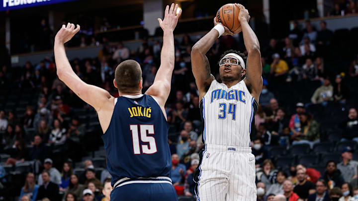 Orlando Magic center Wendell Carter Jr. was the most effective player on the roster in a pair of losses against Nikola Jokic and the Nuggets last season. Orlando Magic center Wendell Carter Jr. was the most effective player on the roster in a pair of losses against Nikola Jokic and the Nuggets last season.