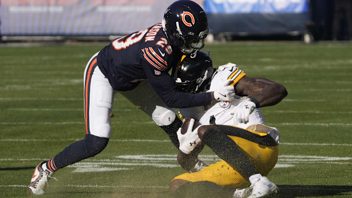 Chicago Bears cornerback Tyrique Stevenson.