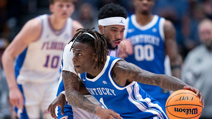 Kentucky guard Denzel Aberdeen transferred from Florida after three seasons with the Gators.