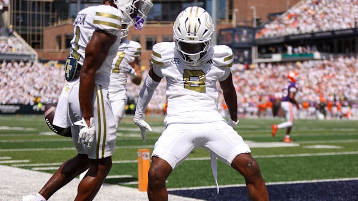 Georgia Tech Yellow Jackets wide receiver Dean Patterson