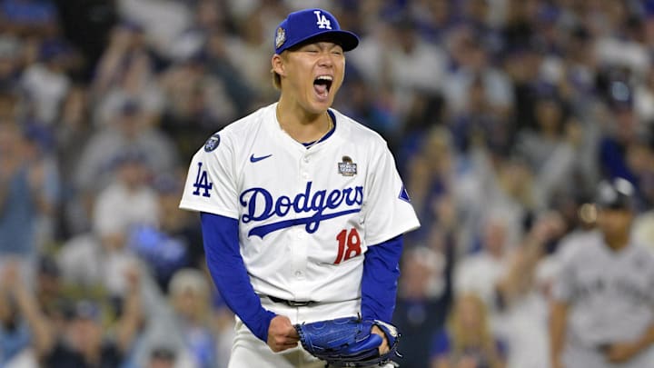 Yoshinobu Yamamoto ha sido clave en el bicampeonato actual de los Dodgers