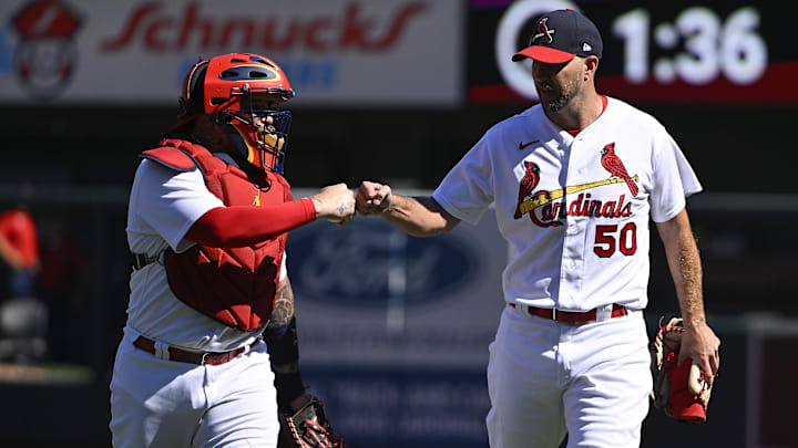 Adam Wainwright y Yadier Molina hicieron batería en los St. Louis Cardinals