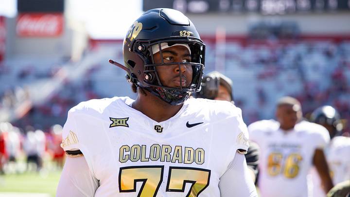 Former Colorado offensive tackle Jordan Seaton