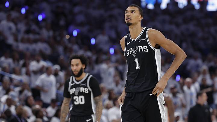The San Antonio Spurs and forward Victor Wembanyama are +550 to win the NBA Finals.
