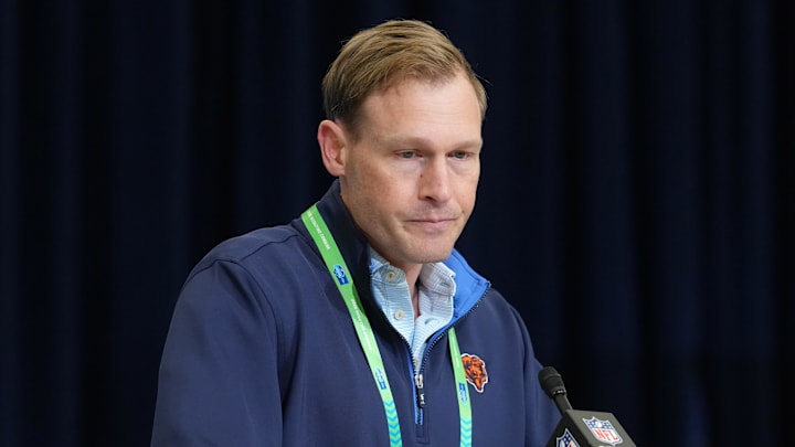 Chicago Bears head coach Ben Johnson