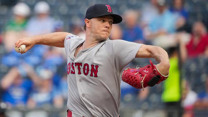 May 18, 2026; Kansas City, Missouri, USA; Boston Red Sox starting pitcher Sonny Gray (54) delivers a pitch against the Kansas City Royals during the first inning at Kauffman Stadium. Mandatory Credit: Denny Medley-Imagn Images May 18, 2026; Kansas City, Missouri, USA; Boston Red Sox starting pitcher Sonny Gray (54) delivers a pitch against the Kansas City Royals during the first inning at Kauffman Stadium. Mandatory Credit: Denny Medley-Imagn Images