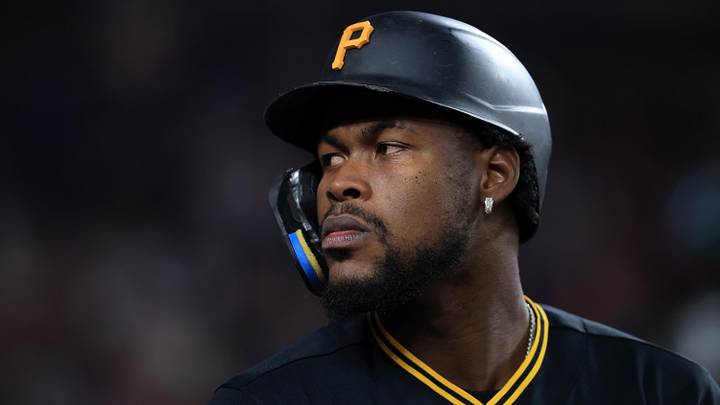 May 6, 2026; Phoenix, Arizona, USA; Pittsburgh Pirates outfielder Oneil Cruz against the Arizona Diamondbacks at Chase Field. Mandatory Credit: Mark J. Rebilas-Imagn Images May 6, 2026; Phoenix, Arizona, USA; Pittsburgh Pirates outfielder Oneil Cruz against the Arizona Diamondbacks at Chase Field. Mandatory Credit: Mark J. Rebilas-Imagn Images