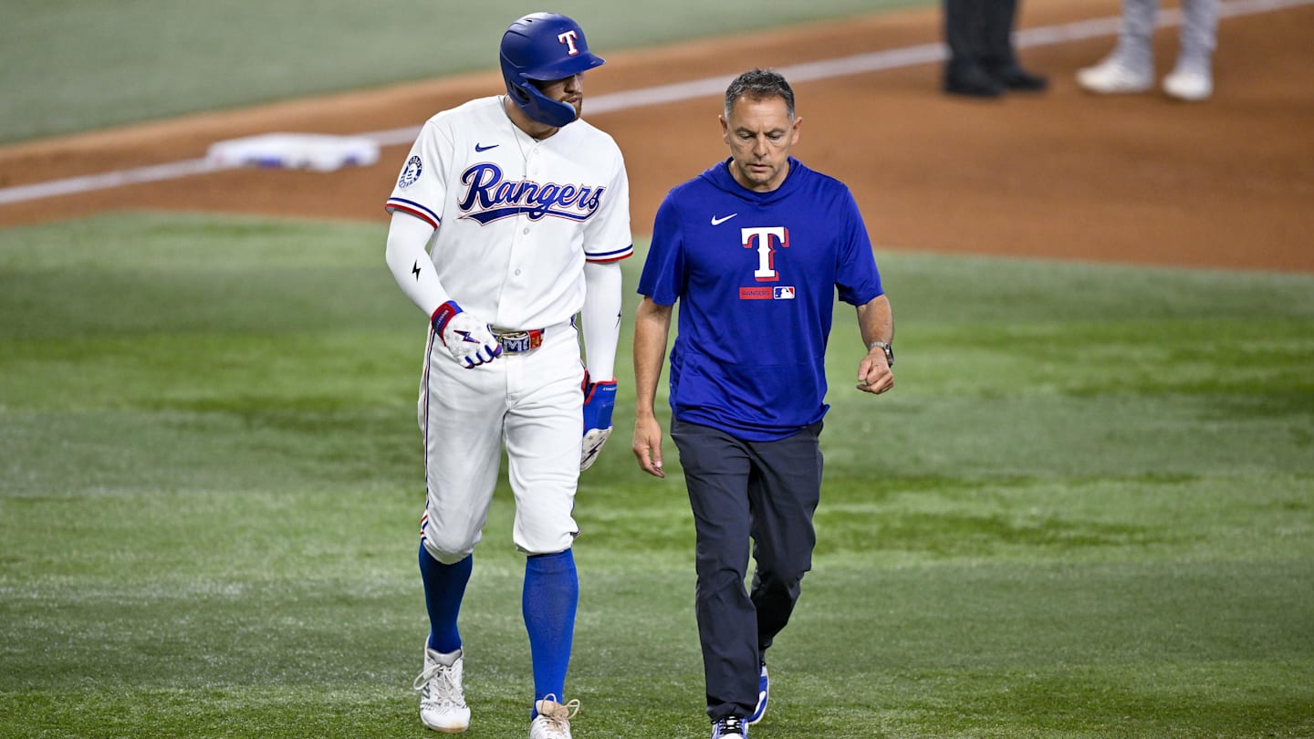 Rangers’ Brandon Nimmo Exits Tigers Game Early as Injury Precaution