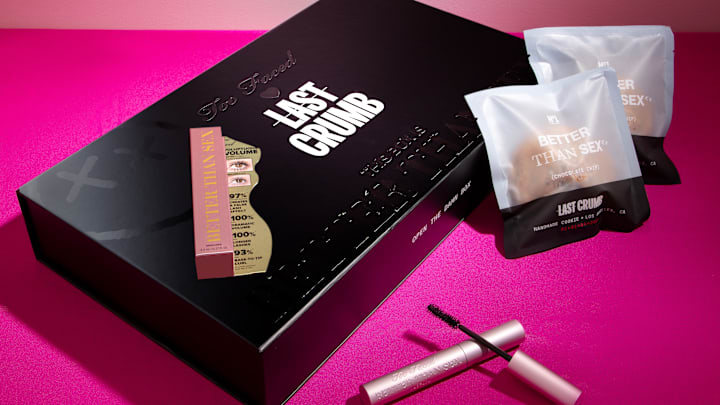 Too Faced x Last Crumb Join Forces on a Better than Sex Cookie Box. Image Credit to Last Crumb. 