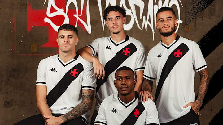 Vasco anuncia nova camisa II para 2025