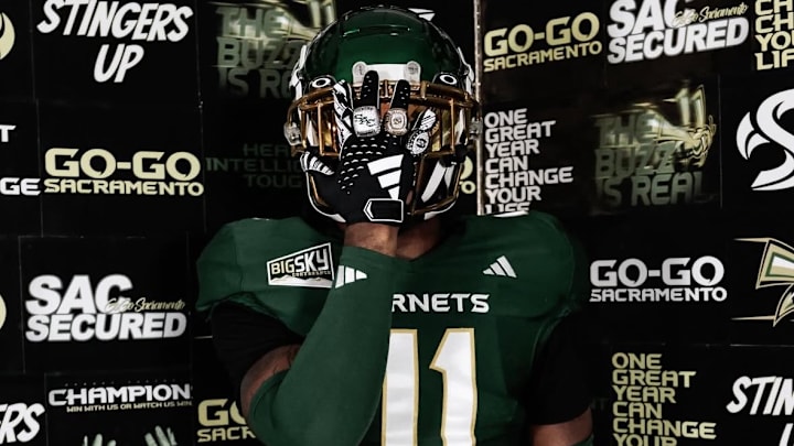 Sacramento State safety Oscar Moore Sacramento State safety Oscar Moore