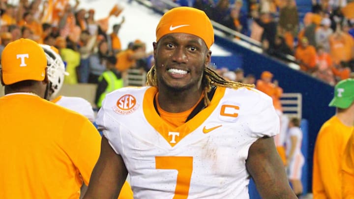 Joe Milton after a 33-27 road win over Kentucky (2023)