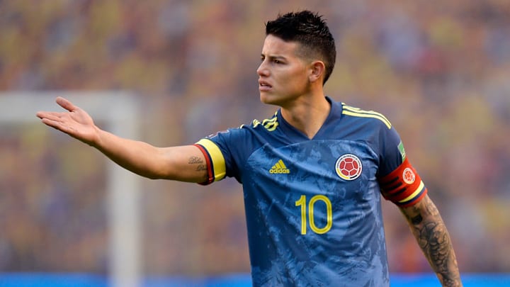 James volvería a ser titular con la selección Colombia