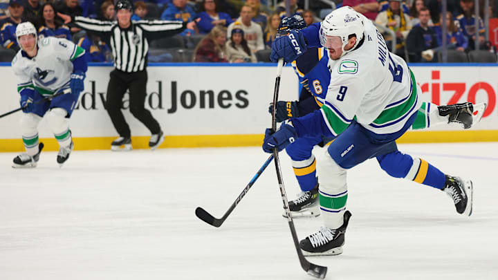 Vancouver Canucks v St Louis Blues