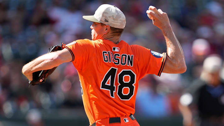 The Orioles pulled the plug on Kyle Gibson, designating the veteran starter for assignment on Sunday.