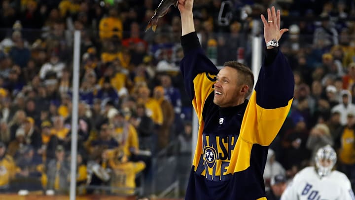 2022 Navy Federal Credit Union NHL Stadium Series - Tampa Bay Lightning v Nashville Predators