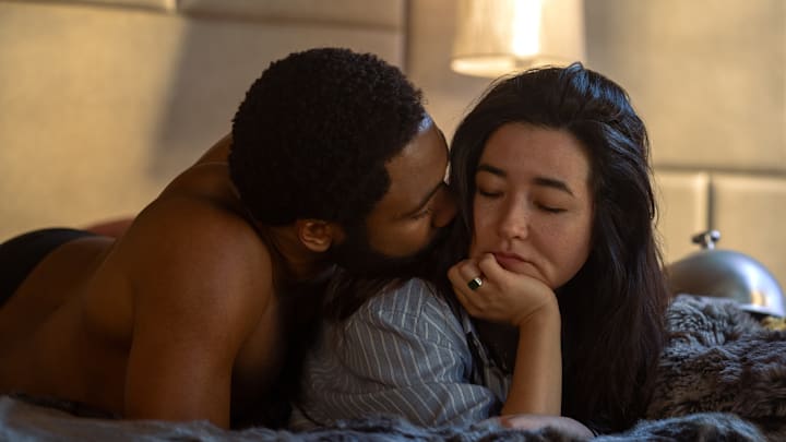 Donald Glover, Maya Erskine - Mr. and Mrs. Smith on Prime Video Donald Glover, Maya Erskine - Mr. and Mrs. Smith on Prime Video